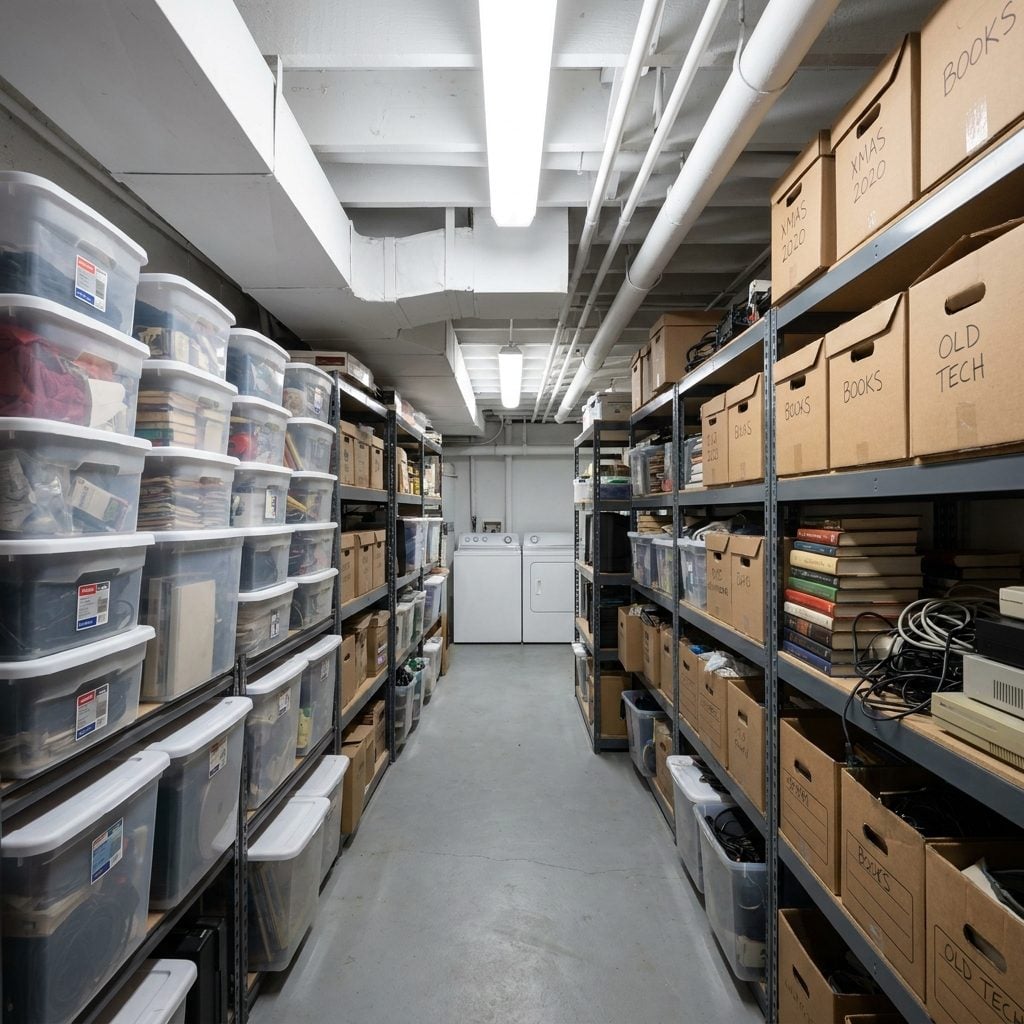 Why Your Brain Treats Basement Storage Differently Than Closet Storage