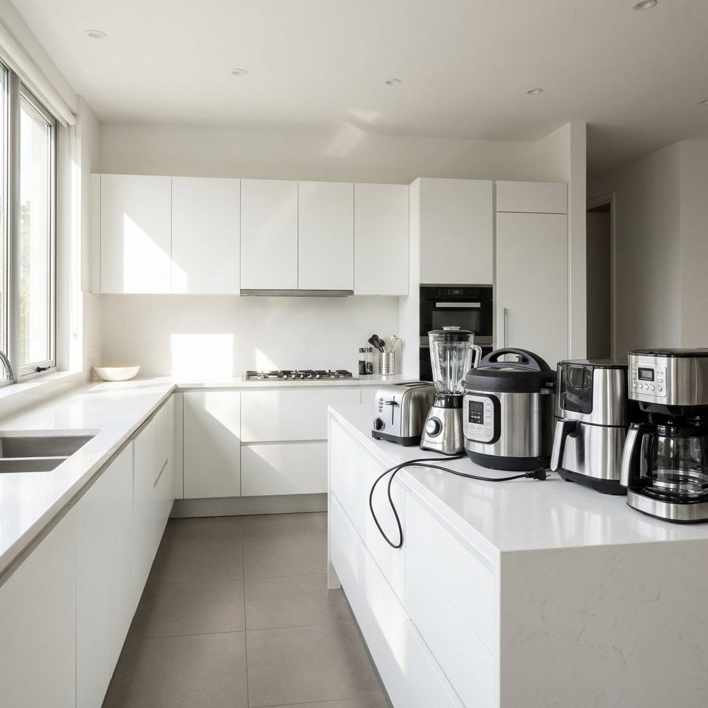 Why Exposed Appliances Make Your Brain Feel Like It's Already Behind