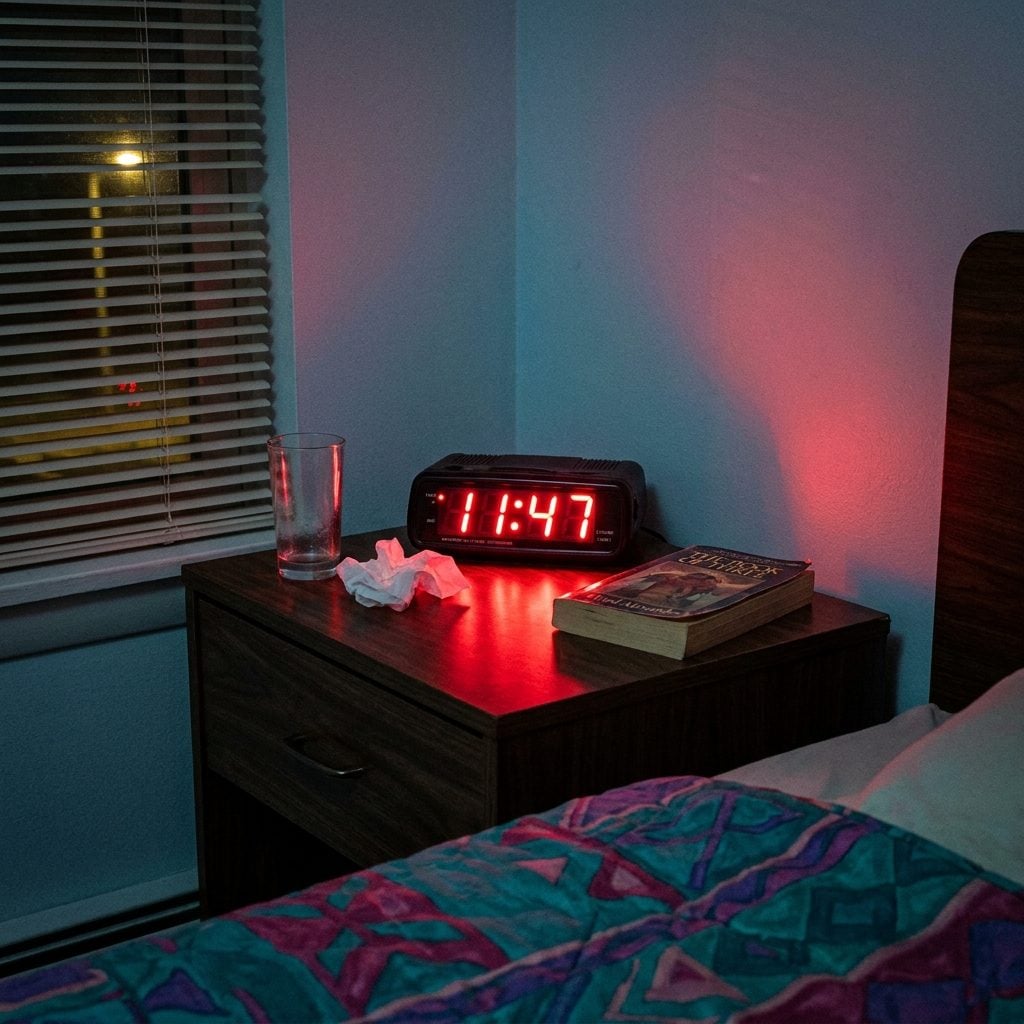 The Digital Alarm Clock with Red LED Numbers That Lit Up Half the Room