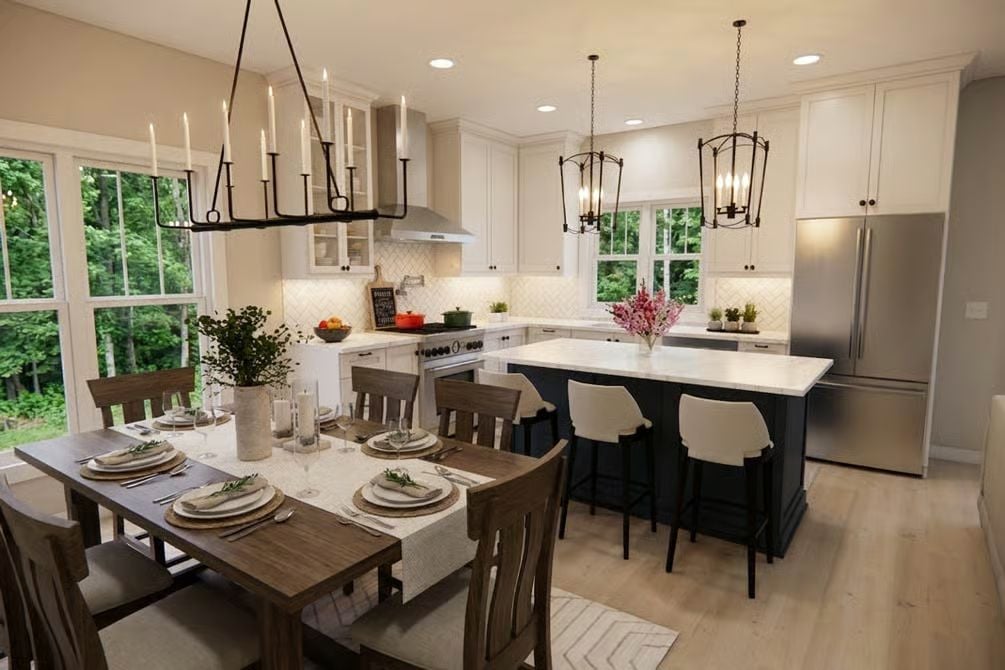 Kitchen-Dining Layout That Makes Open-Concept Actually Earn Its Keep