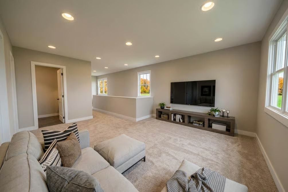 Open Loft Layout Puts the Media Wall Front and Center