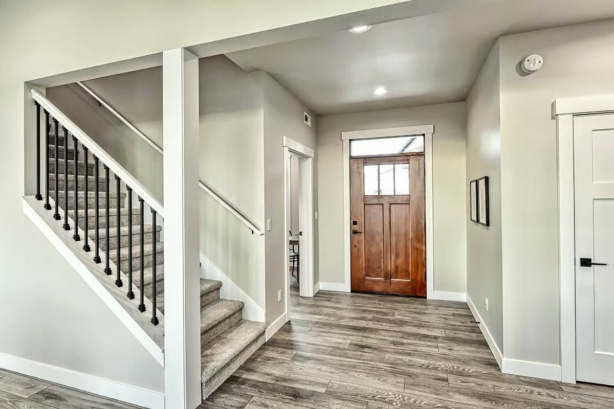 Craftsman Entry Door Sets the Tone Before You Step Inside