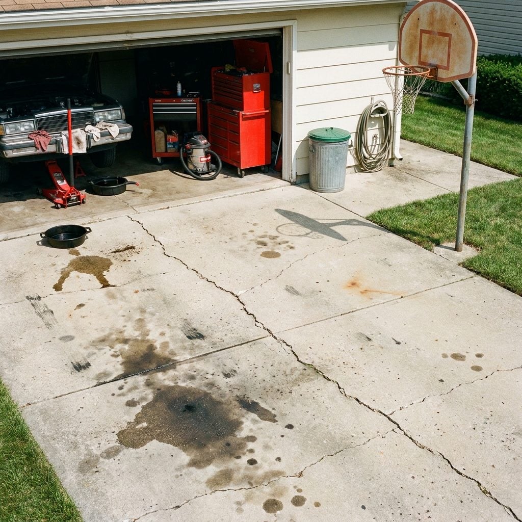 The Driveway That Told You Exactly What Was Happening Under the Hood Every Weekend