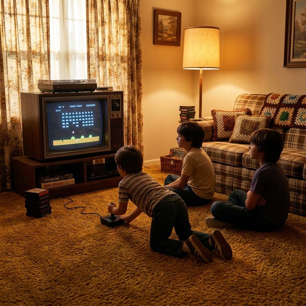 Gathering Around the One Controller and Waiting Your Turn Like It Was a Religious Ritual