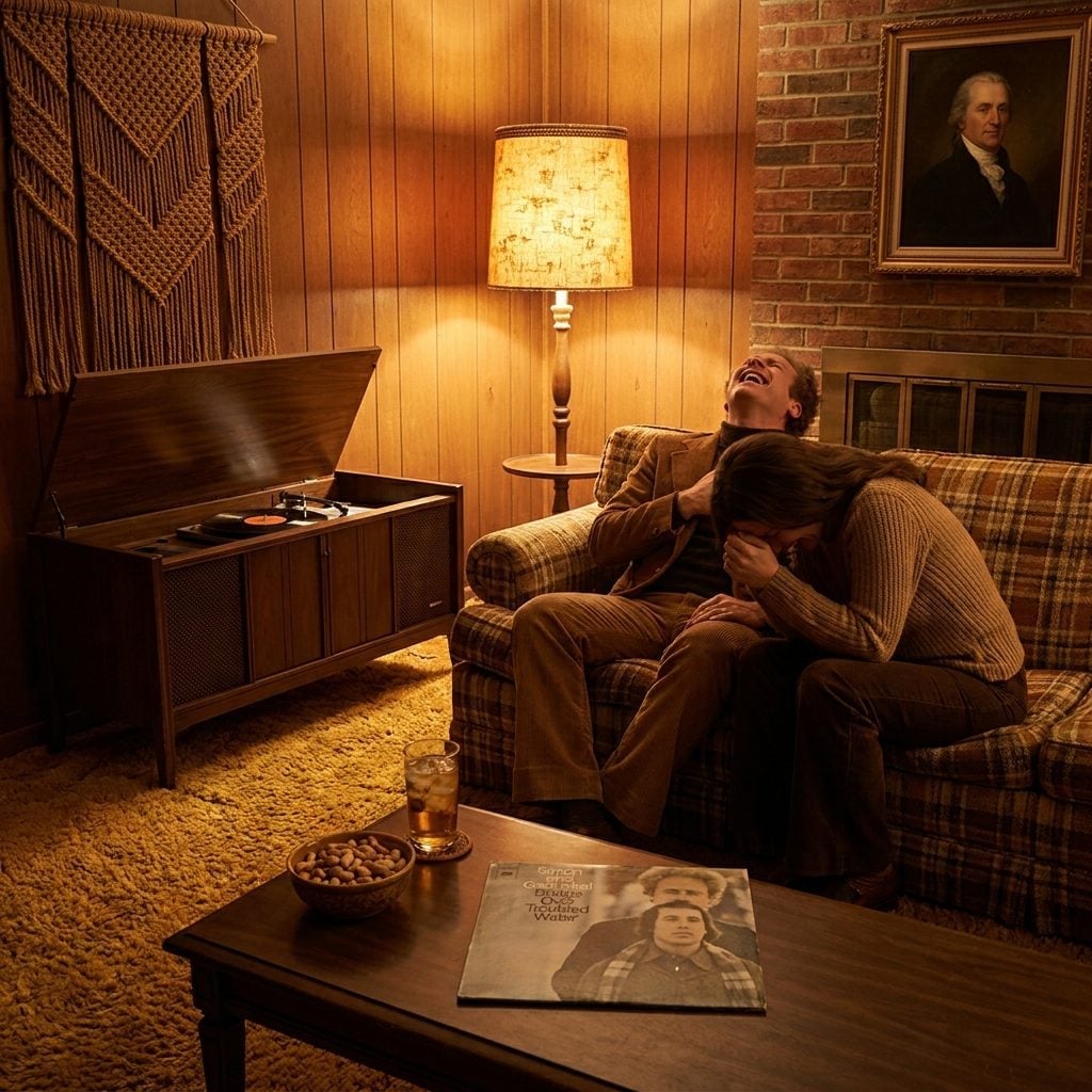 Putting on a Bill Cosby or Bob Newhart Record and the Whole Living Room Losing It Together