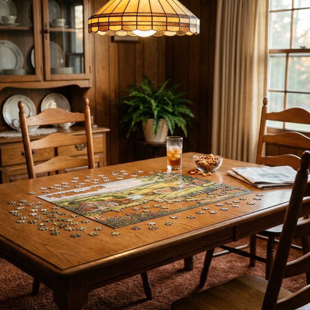 The Jigsaw Puzzle That Colonized the Dining Room Table for Two Solid Weeks