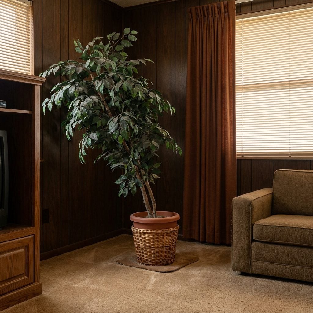 The Six-Foot Fake Ficus That Had Been Gathering Dust Since Carter Was in Office