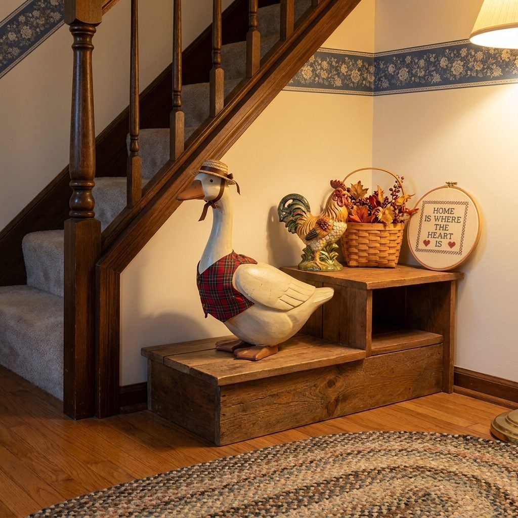 Decorative Geese in Seasonal Outfits: A Phenomenon That Requires No Further Explanation