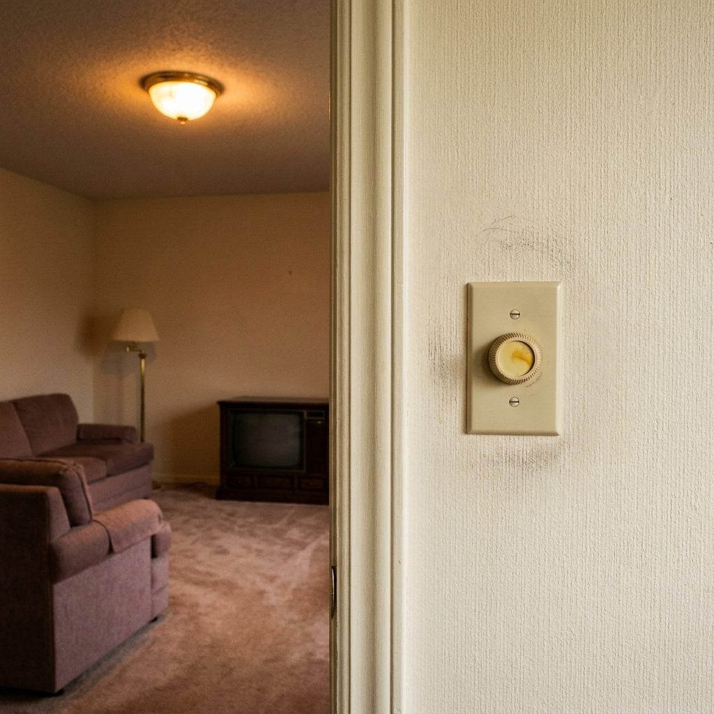 The Beige Rotary Dimmer Switch Everyone Spun Way Too Fast