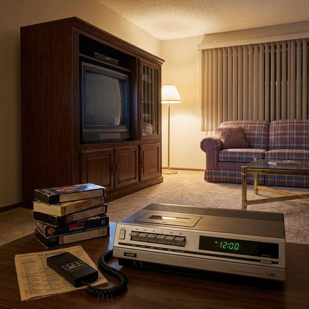 The VCR Blinking 12:00 That Absolutely Nobody Was Going to Fix