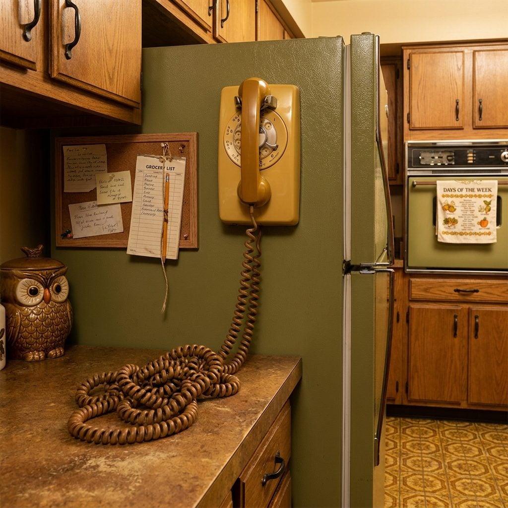 The Wall-Mounted Rotary Phone With the Cord That Reached Every Room