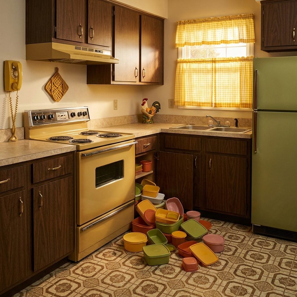The Tupperware Cabinet That Was Basically a Booby Trap