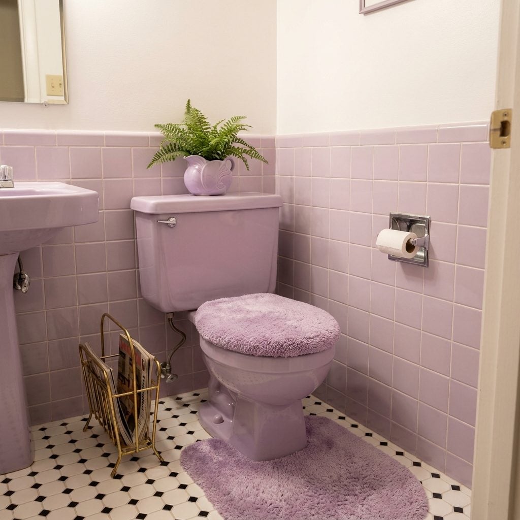 Pastel-Colored Toilets Treated as a Genuine Design Statement