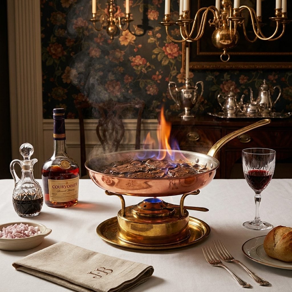Steak Diane Set on Fire Tableside With a Heavy Cream Sauce and a Dangerous Amount of Brandy