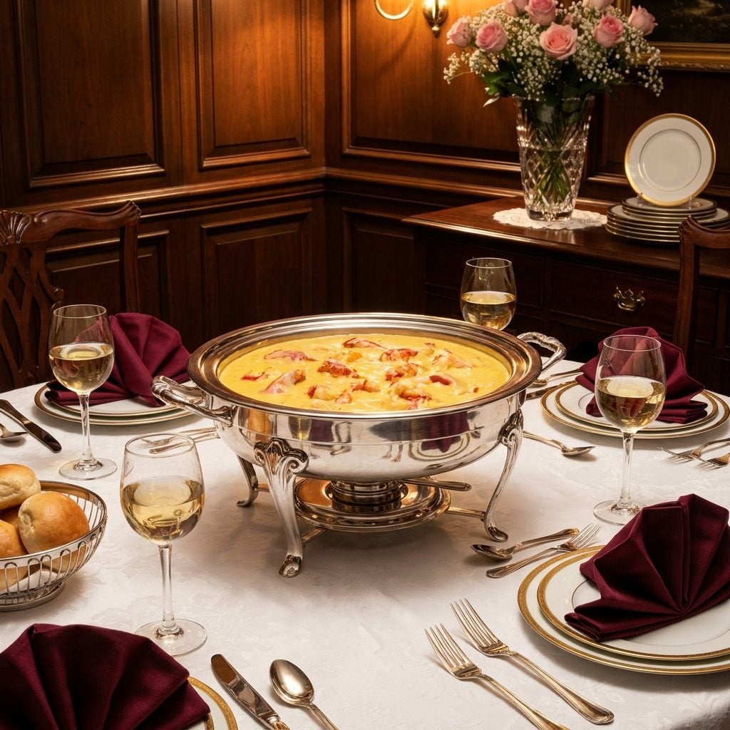 Lobster Newburg Drenched in So Much Butter and Cream It Practically Needed a Cardiologist on Standby