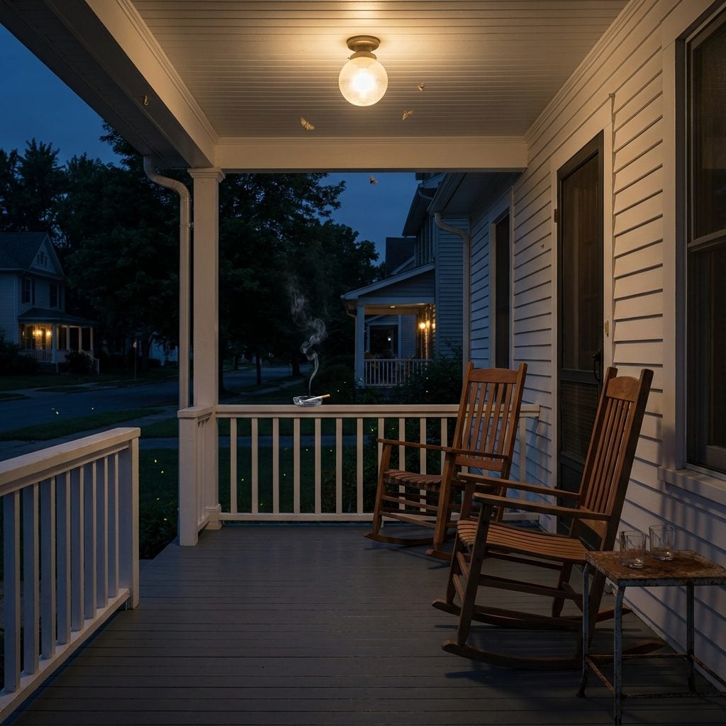Cigarette Smoke Drifting Across Every Evening Porch Conversation Like Weather