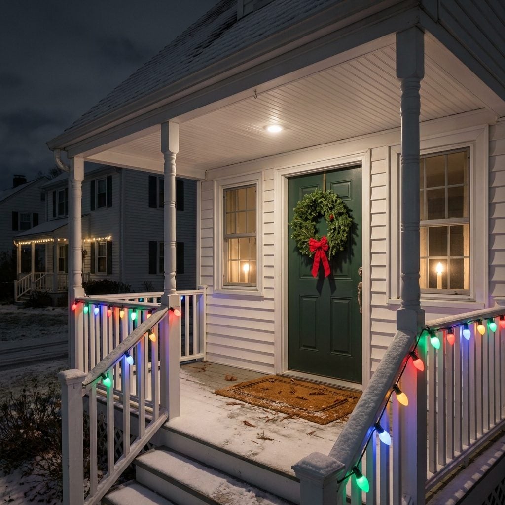 Christmas Lights and Holiday Decorations That Didn't Require an Engineering Degree