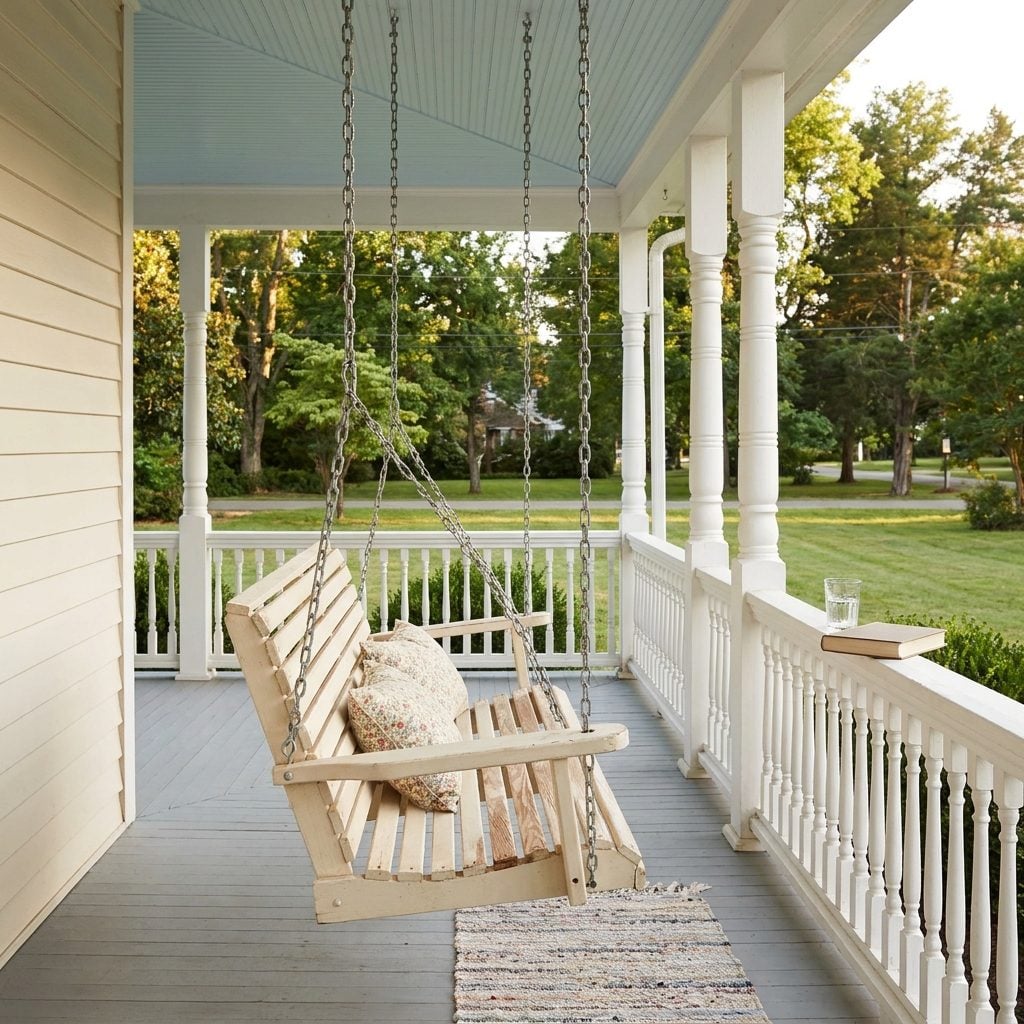 A Porch Swing That Quietly Became the Best Seat in the House