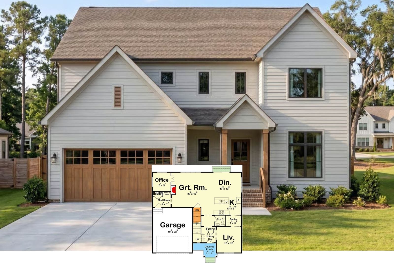 Traditional-Style 4-Bedroom Home with Loft and Optional Basement (Floor Plan)