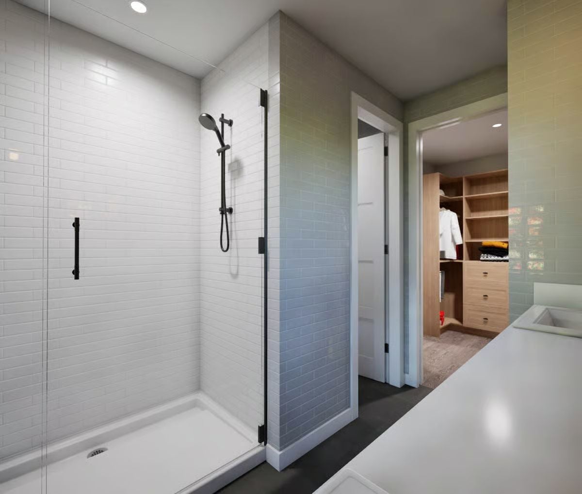 Walk-Through Shower Into a Walk-In Closet Is the Layout Upgrade Worth Asking For