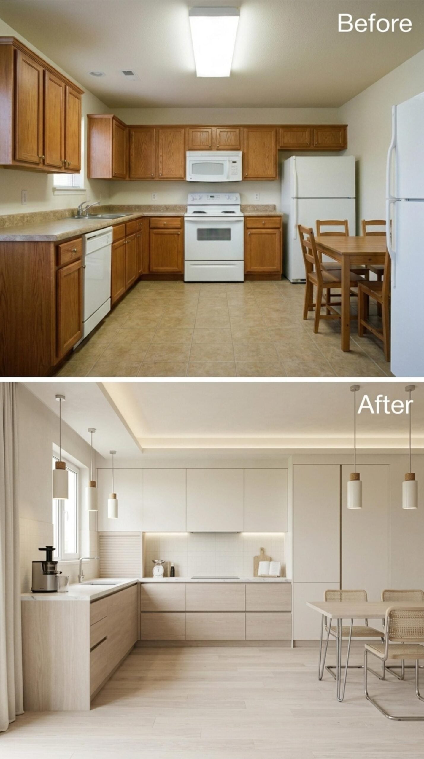 Handleless Cabinets, Cove Lighting, and a Neutral Palette That Refuses to Be Boring