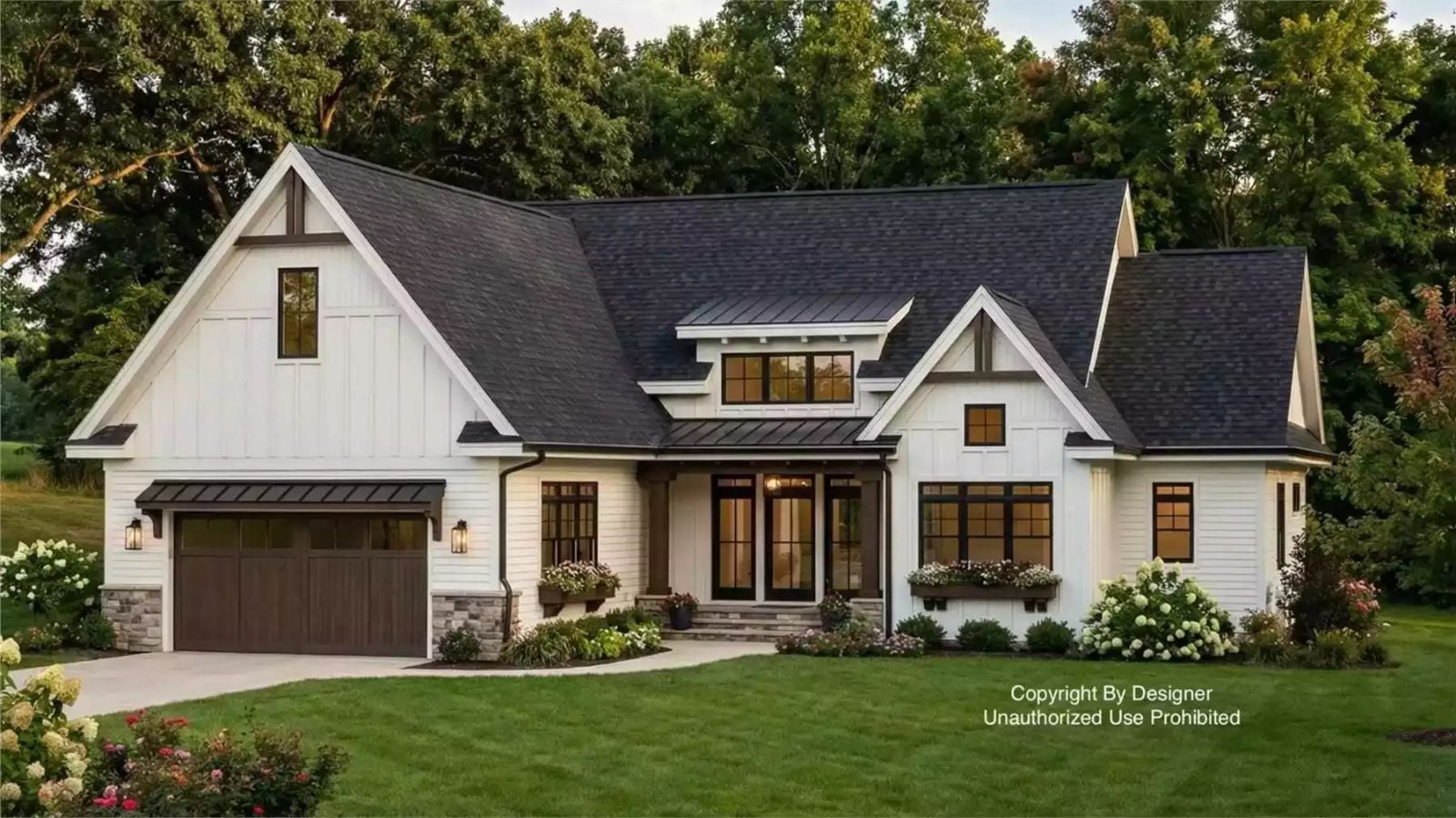4-Bedroom Ruskview Ranch with Walkout Basement and Wet Bar (Floor Plan)