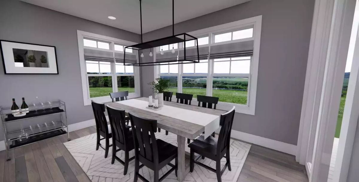 Wraparound Windows Turn Dinner Into a Front-Row Seat