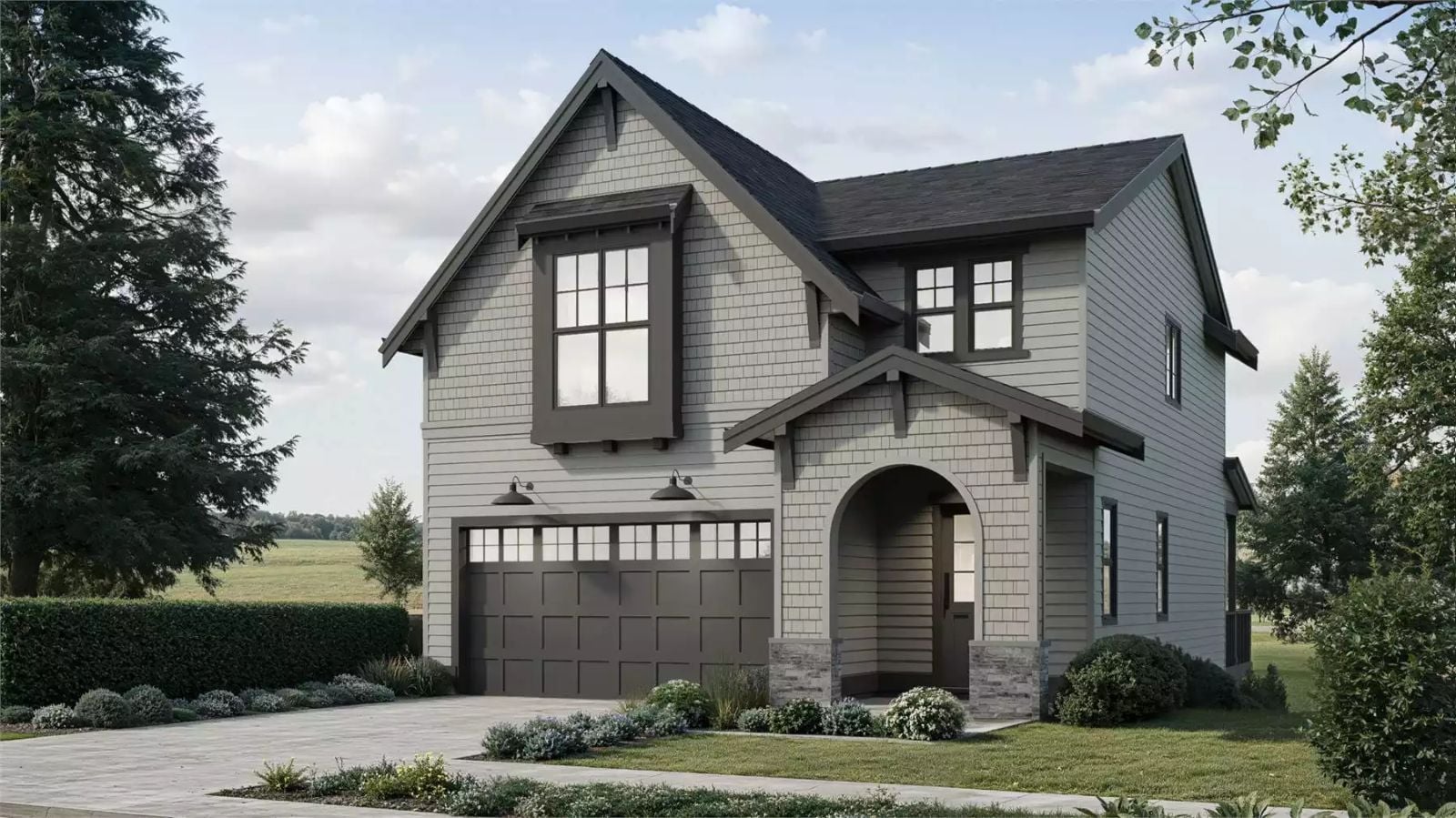 Rockvale 4-Bedroom Farmhouse with Open Living Space and Finished Basement (Floor Plan)