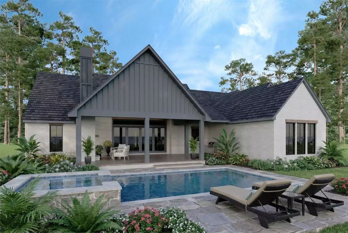 Covered Patio and Pool Deck Built for Long Summer Afternoons