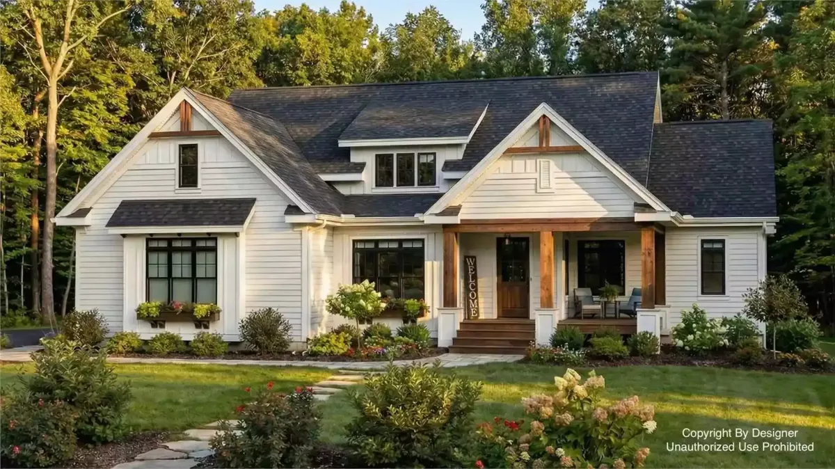 Aurora Borealis 5-Bedroom Modern Farmhouse with Walkout Basement Built for Big Weekends and Even Bigger Holidays (Floor Plan)