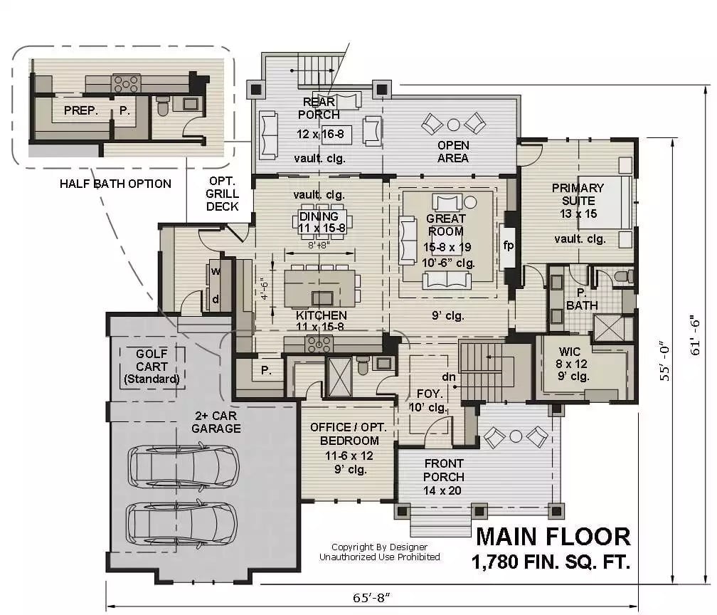 Floor Plan - Aurora Borealis 5-Bedroom Modern Farmhouse with Walkout Basement Designed for Growing Families On a Budget