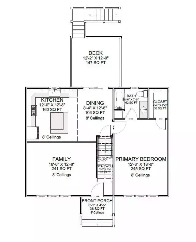 Floor Plan - Candlelight Lane 3-Bedroom Cape Cod with Main-Floor Primary Designed for Families Who Outgrew Their Starter Home Three Years Ago