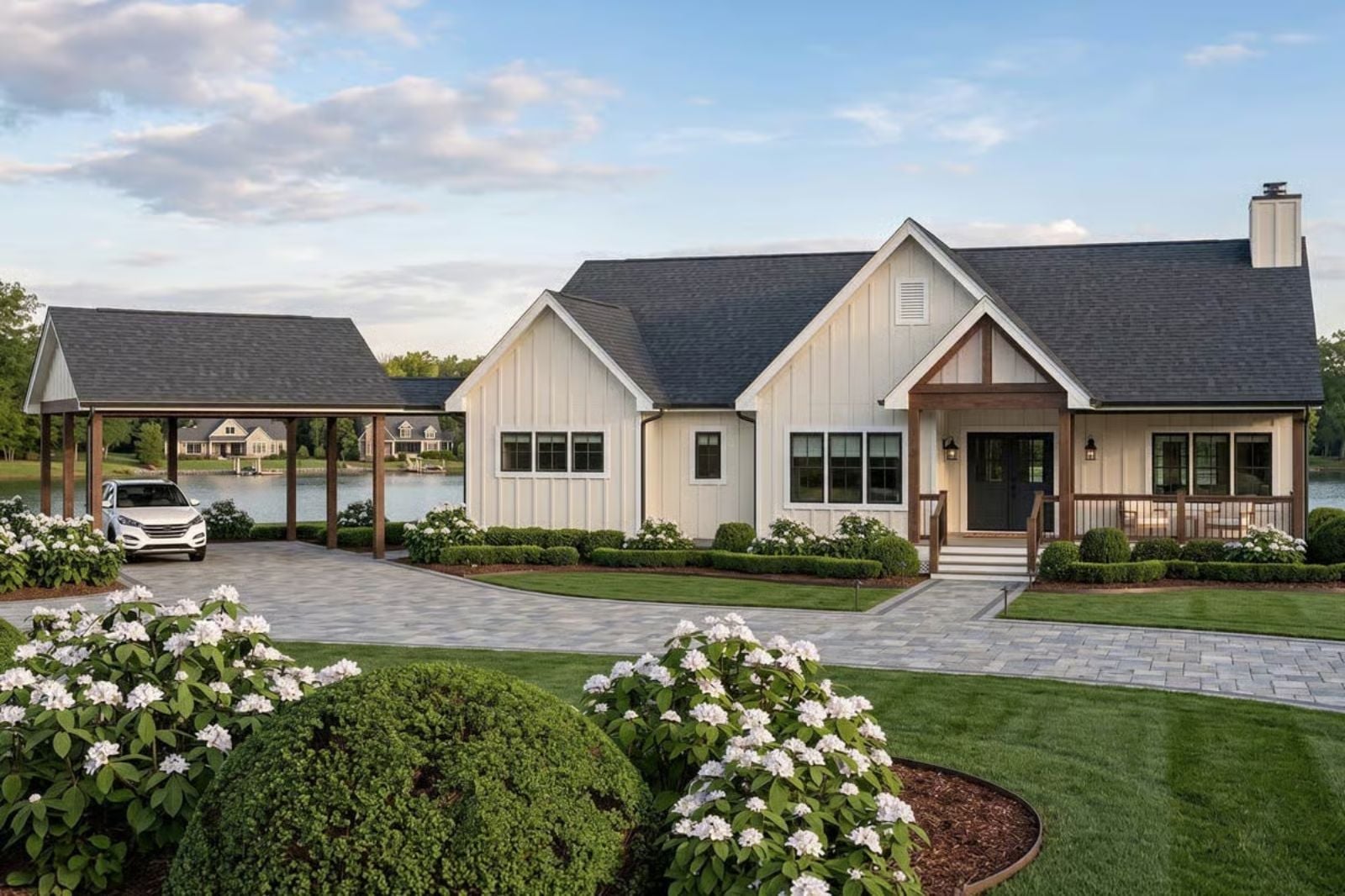 Clearwater Cove 3-Bedroom Modern Lake House with Bunk Room Designed for Families Who Live for Lake Days and Long Weekends (Floor Plan) = 118 characters ✓