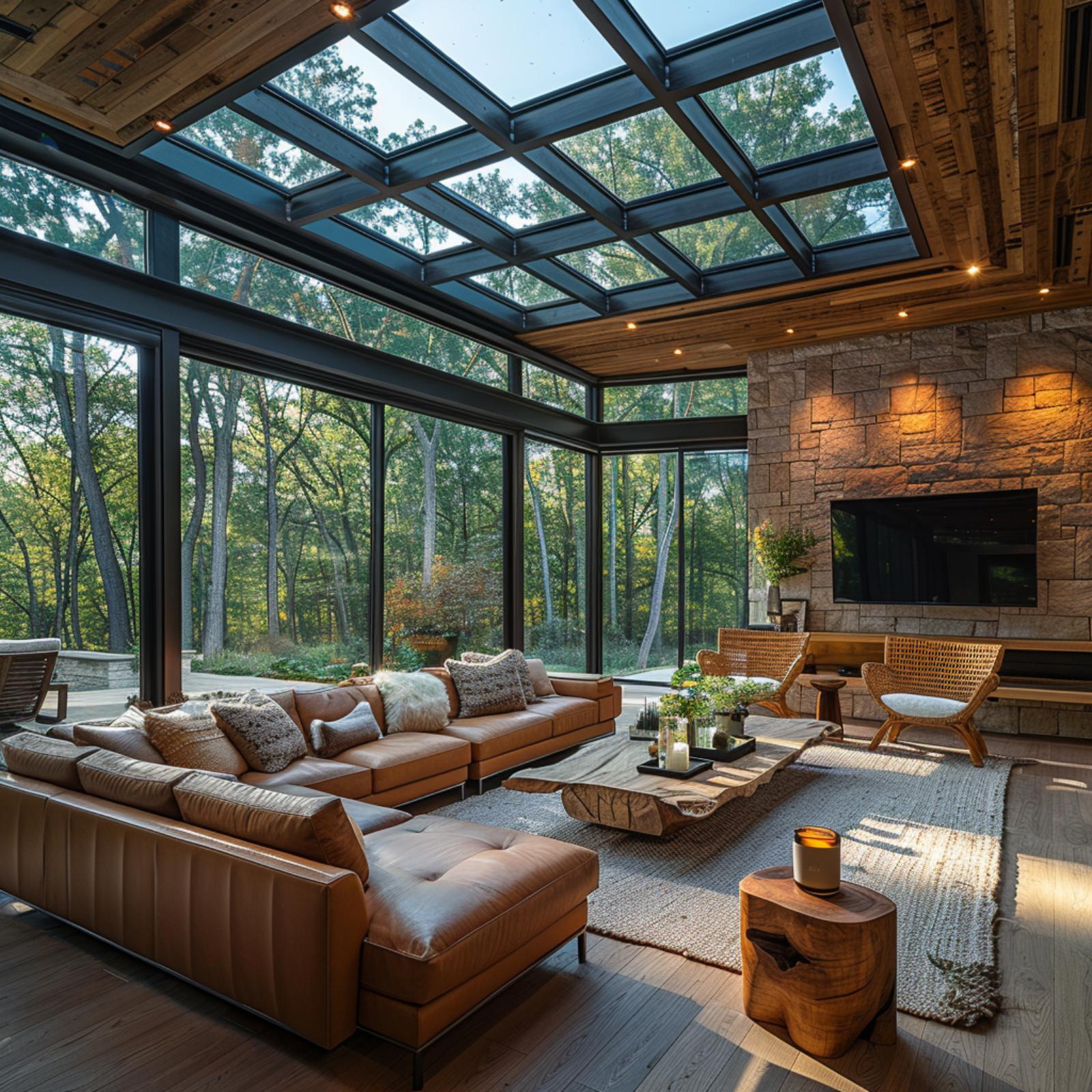 At 45 She Was Depressed. Her Husband Told Her “I Got This”… and Then Showed Her These 33 Genius Light-Infused Living Room Designs