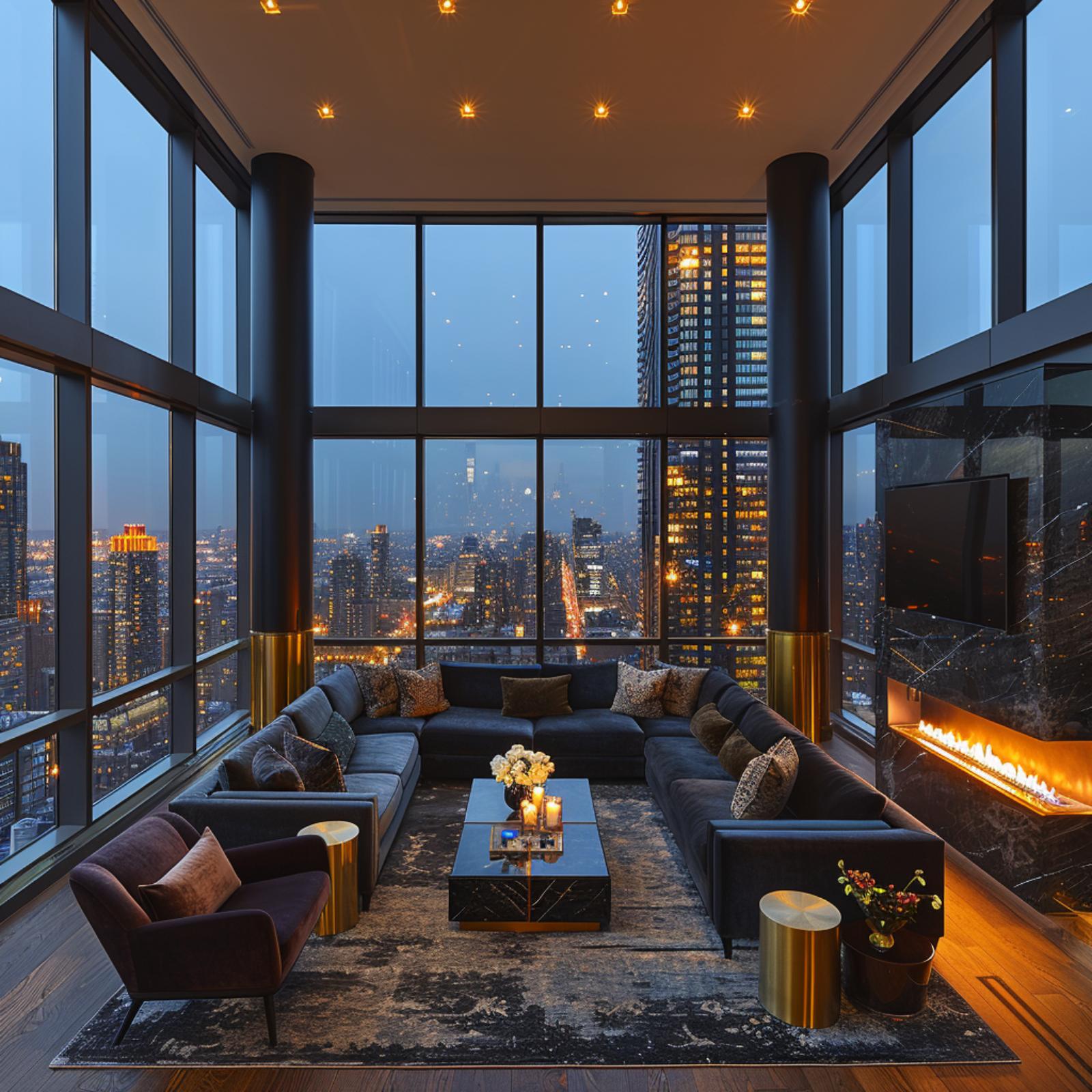 Gold Columns, Black Marble, and a City That Refuses to Stay Outside