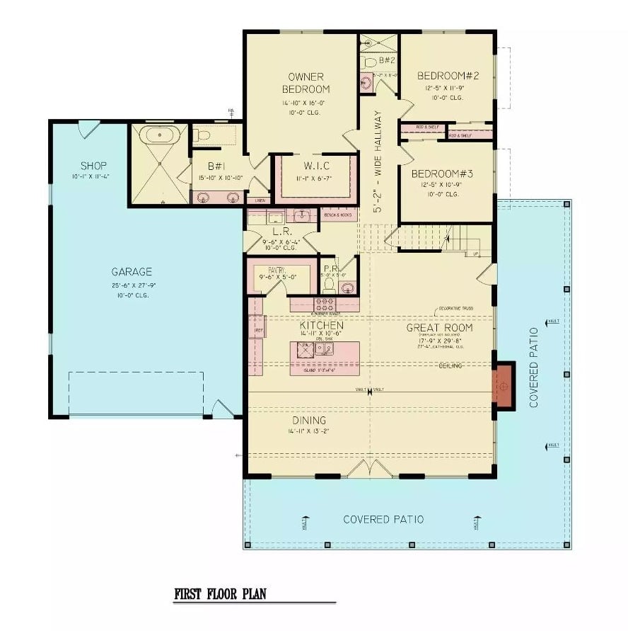 Floor Plan - Grenville View 3-Bedroom Farmhouse with Loft Designed for Families Who Outgrew Their Starter Home Three Years Ago