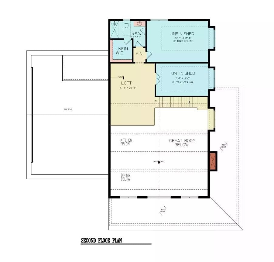 Floor Plan 2 - Grenville View 3-Bedroom Farmhouse with Loft Designed for Families Who Outgrew Their Starter Home Three Years Ago