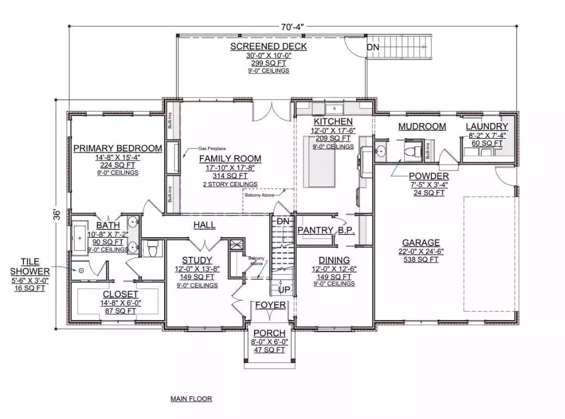 Floor Plan - Kingsleigh Avenue 4-Bedroom European with Main-Floor Primary Designed for Families Who Actually Like Spending Time Together
