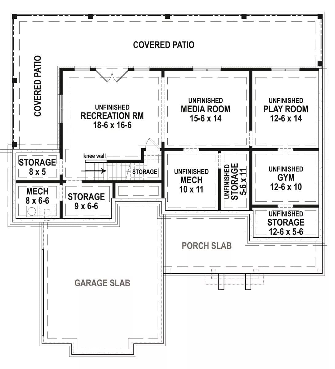 Floor Plan 3 - Robbins Hollow 3-Bedroom Modern Farmhouse with Wraparound Porch Designed for First-Time Buyers Who Want Character Without the Cost