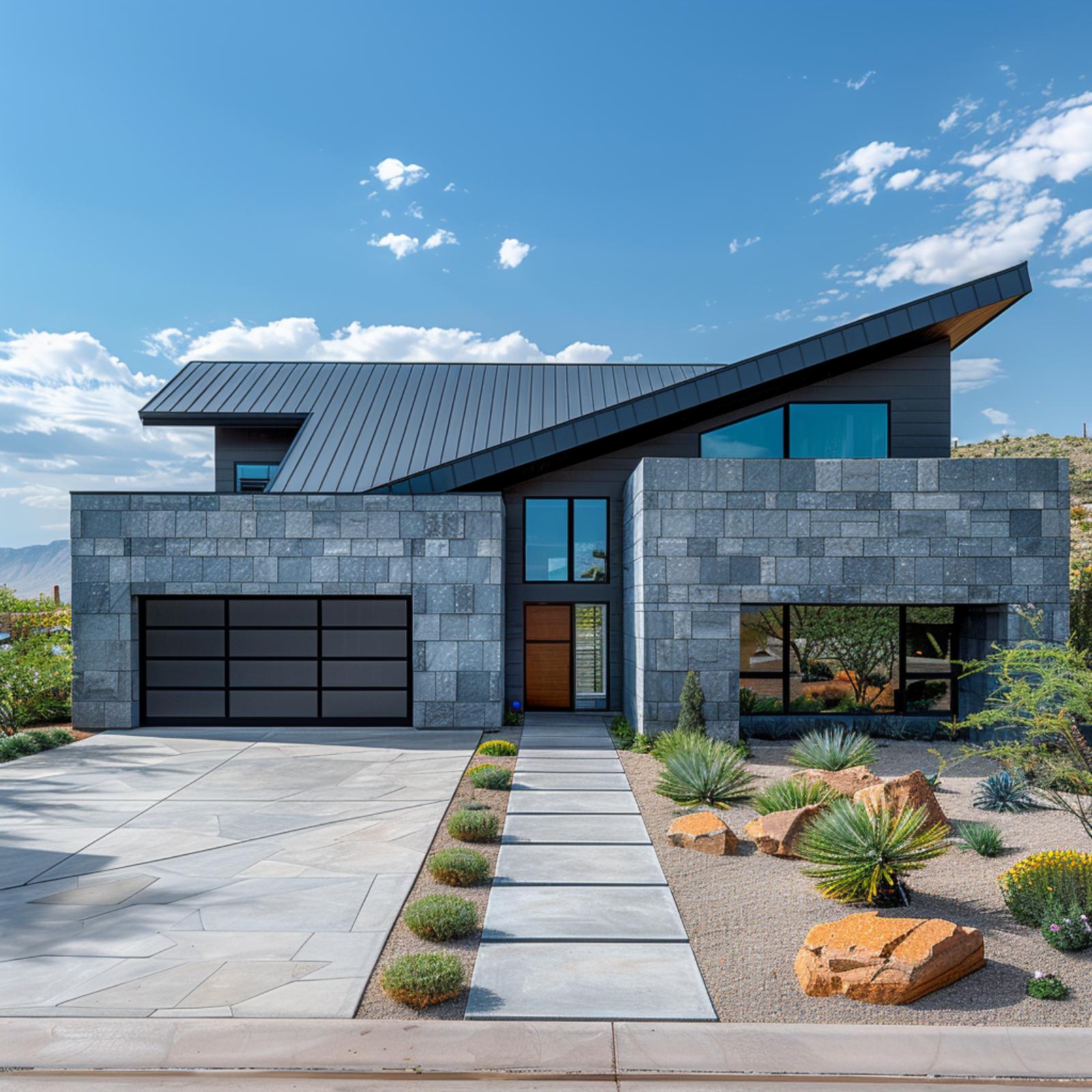 Desert Granite Gets a Dark Roof and Suddenly It's Playing a Different Game