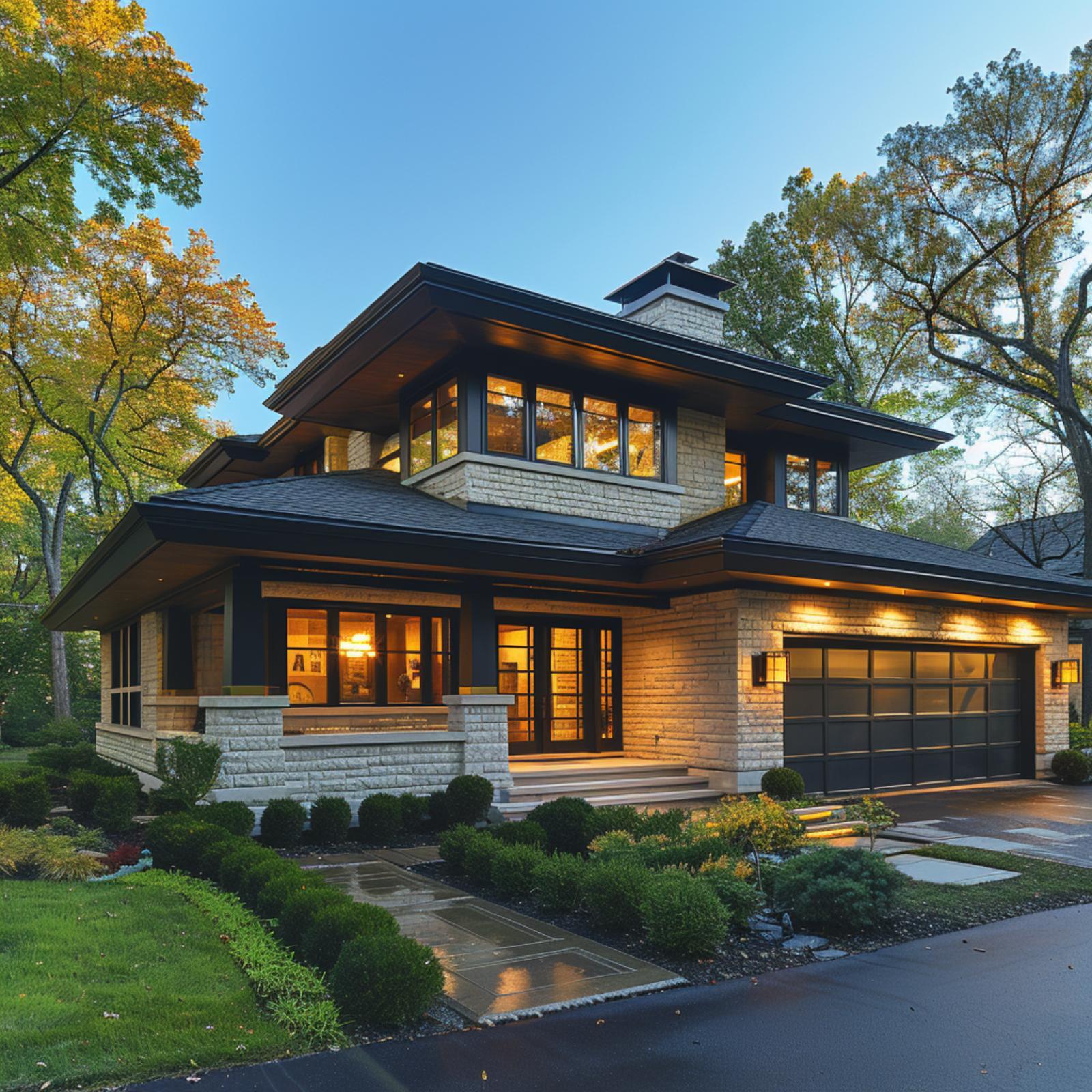 Prairie Roots, Black Trim: When Buff Stone and Steel Speak the Same Language