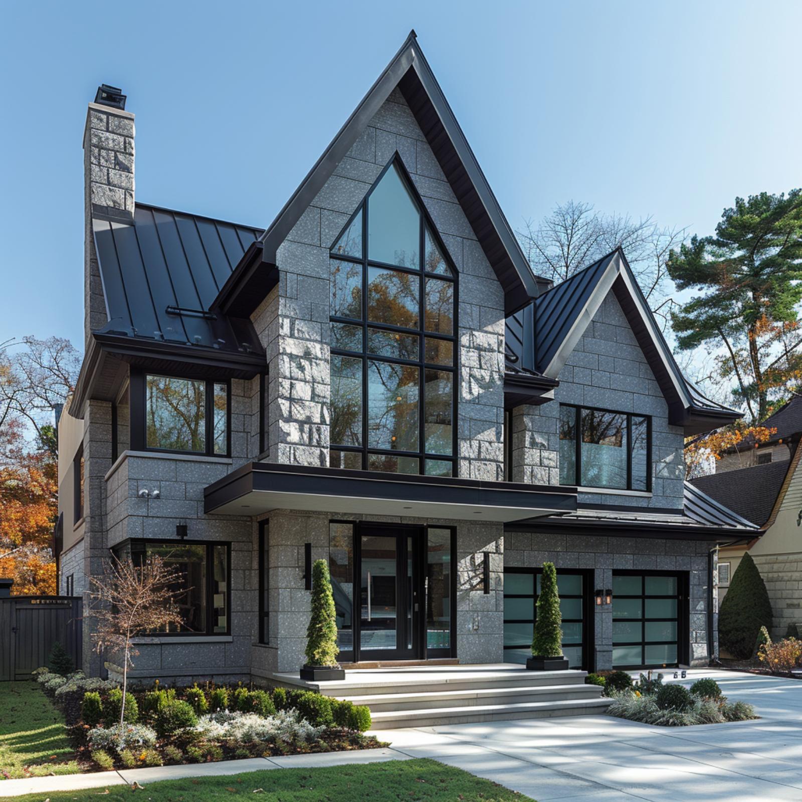 Steep Gables, Granite Cladding, and the Case for Going Dark Outside