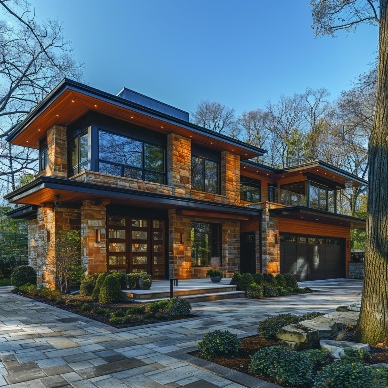 Prairie Roots, Modern Resolve: Coursed Stone and Cedar Find Common Ground
