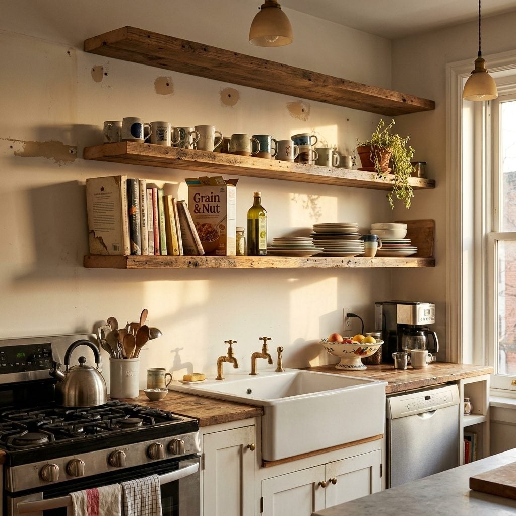 More Homes Would Still Have Upper Kitchen Cabinets Instead of Open Shelving Experiments