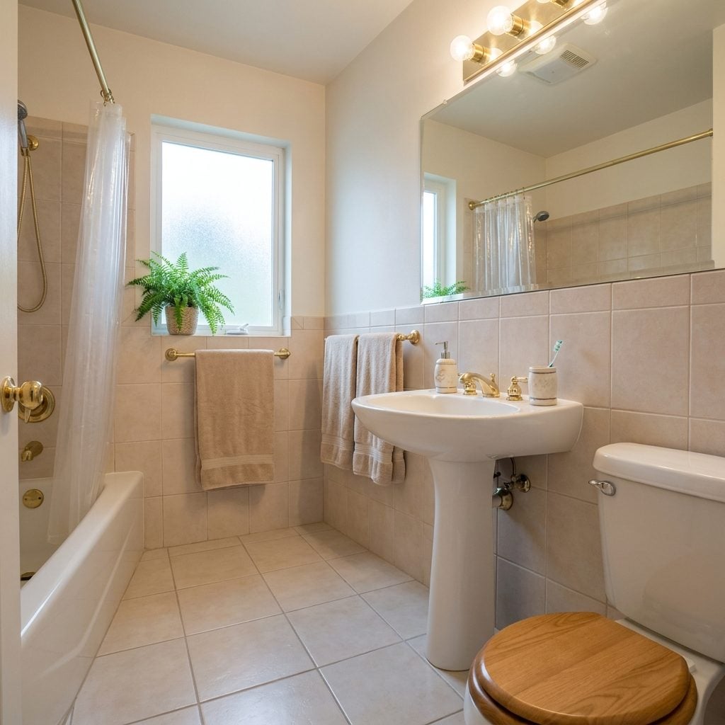 People Might Feel Zero Pressure to Gut a Perfectly Functional Bathroom