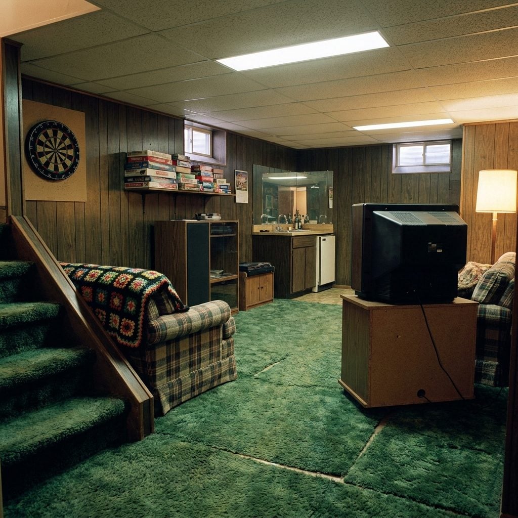 Shag Carpets in Basements and Dated Finishes Would Survive Longer Simply Because People Lived With Them