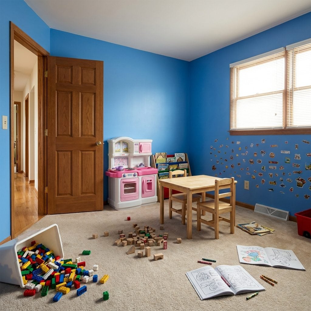 Children Could Play Noisily in a Separate Room Without Dominating the Entire House Atmosphere
