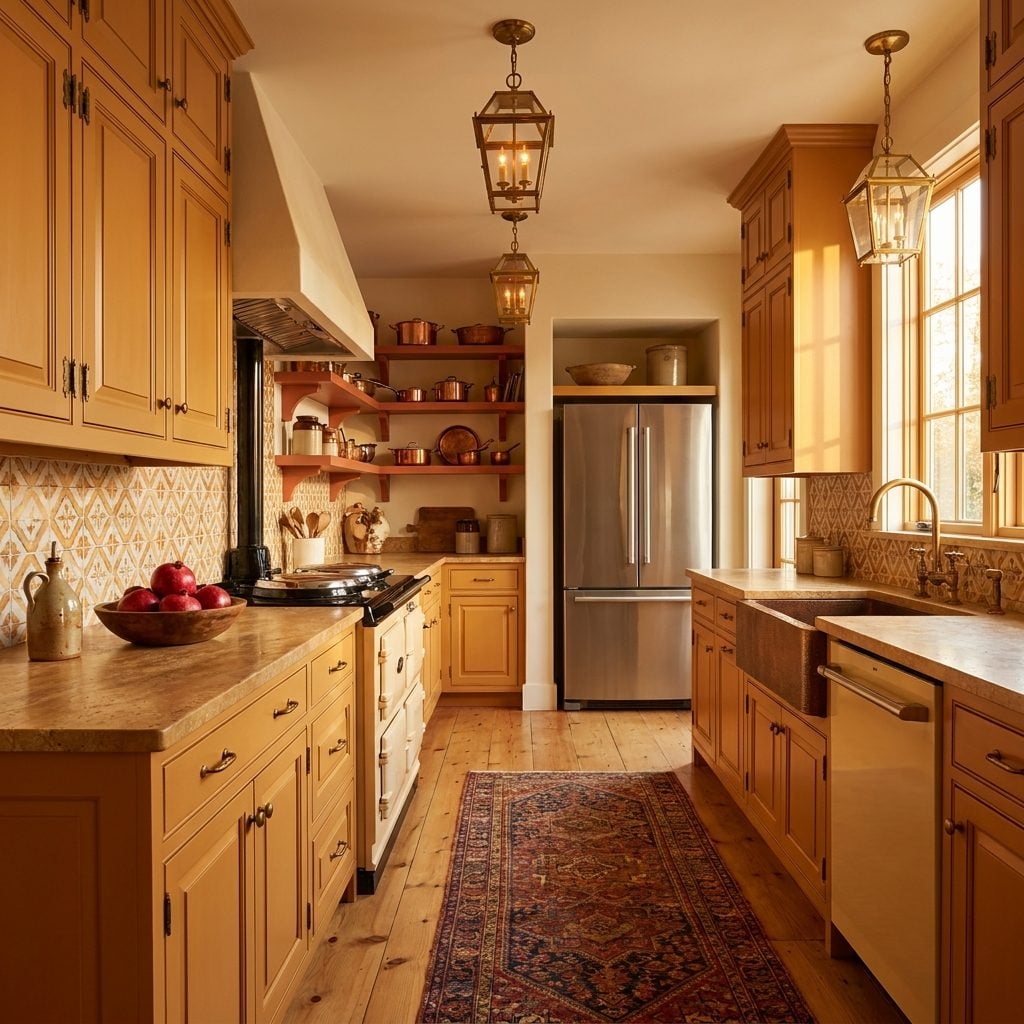 Warm Kitchens Might Have Stayed Fashionable Without the Long Reign of Cool Whites and Grays