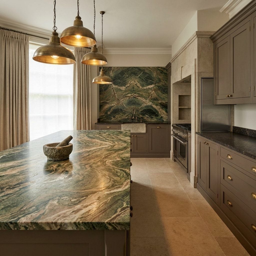 Natural Stone With Heavier Movement and Color Variation Might Have Remained More Popular