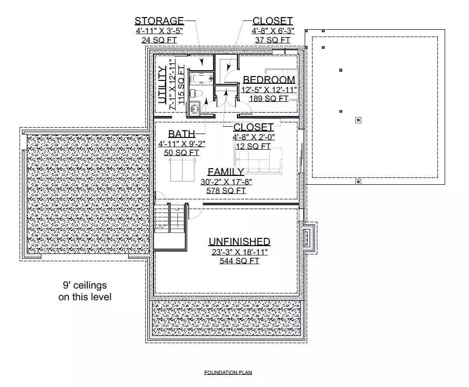 Floor Plan 3 - Willowbend Court 4-Bedroom Modern Home with Walkout Basement Designed for Families with In-Laws Who Might Be Moving In Whether You Like It or Not